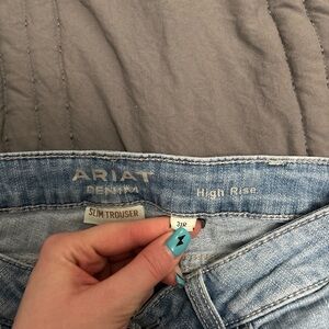 Ariat Women's Denim High Rise Jeans - Light Blue